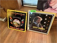 KENNY ROGERS & CHARLIE DANIELS BAND RECORDS