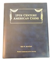 19th Century American Coins & stamp set with