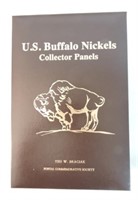 US Buffalo Nickel Collector Panel coin & stamp