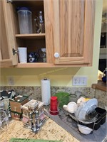Contents Of Kitchen Countertops, Cabinets,