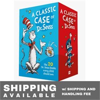 Classic Case Of Dr Seuss 20 Books