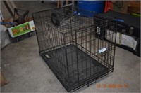 Large Wire Dog Cage w/Tray