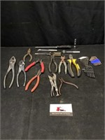 Pliers, screwdrivers, and misc. tools