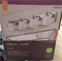 Allen Roth 4 Light Vanity Bar