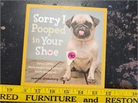 Sorry I pooped in Your Shoe Book