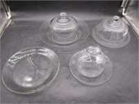 Glass Plates w/ Cloches
