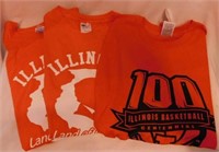 New Illinois basketball T-shirt, size XL -