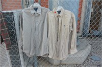 2 Long Slereved Ralph Lauren Shirts Size M