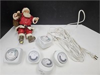 Clothtique Santa & Lot of Timers