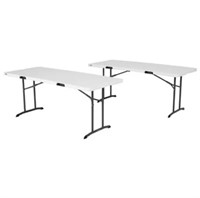 Lifetime 2 Pack 6ft Folding Table (In Box)