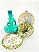 Porcelain Vase and Bowls