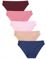 C32  Seamless Stretch Bikini Panties 5 Pack
