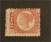 Great Britain #58 Plate 15 Mint Hinged