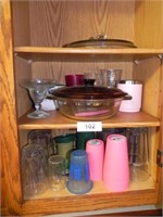 Contents of Kitchen Cabinet - Drinking Glasses,