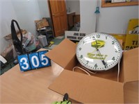 JD CLOCK NEW IN ORIGINAL BOX