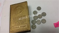 Antique Souvenir Cash Box