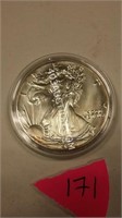 1987 Liberty Coin 1oz Silver Dollar