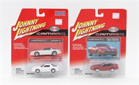 2) Johnny Lightning SS Camaro Die Cast Cars