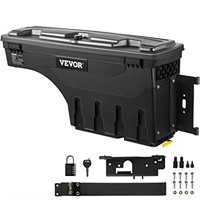VEVOR Truck Bed Storage Box, Lockable Lid,