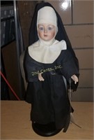 Danbury Mint Procelain Doll Nun