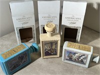 AMERICANA COLLECTION DECANTERS
