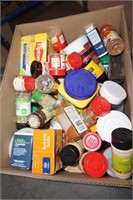 Box Lot Pantry: Spices, etc