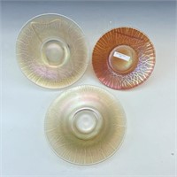 Vintage Stretch Glass Plate Lot