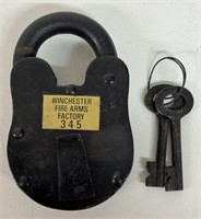 ANTIQUE WINCHESTER FIREARMS FACTORY 345 LOCK