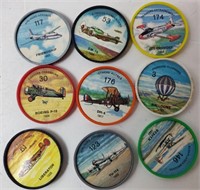 Aircraft Jell-O Coins