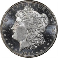 $1 1883-CC PCGS MS64+ DMPL CAC