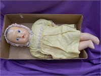 Vintage compo and cloth doll
