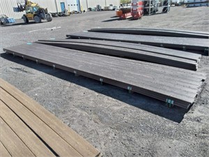 (640) LNFT Of Premium PVC Deck Boards
