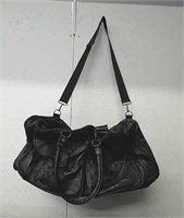Large leather duffel bag/ travel bag