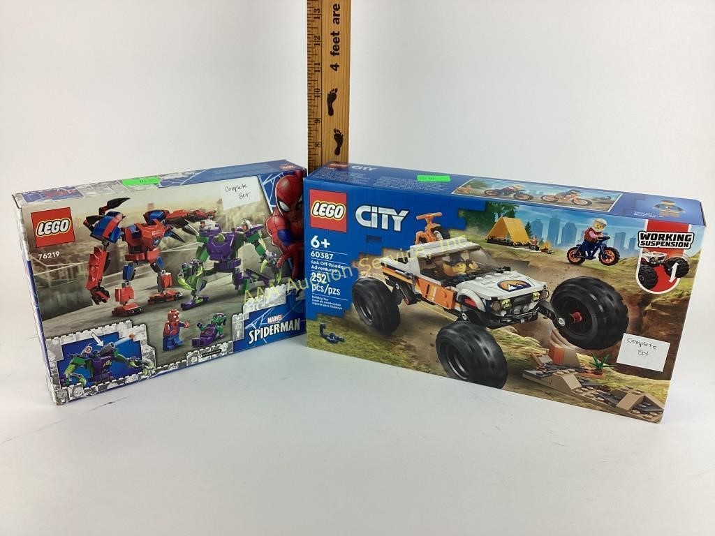 Lego city series model number 60387, 76219