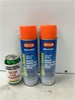 Krylon industrial inverted marking paint 2 cans