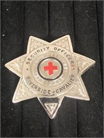 Riverside Security Officer badge