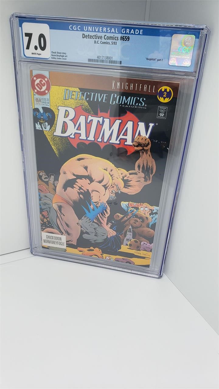 CGC 7 Detective Comics #659 DC Comics Batman