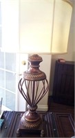 D - TABLE LAMP W/ SHADE (L23)