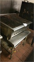 Gas Grill w/Stainless Stand