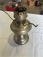 ALADDIN No 9 Nickel Oil Kerosene Lamp with Burner