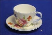 A Miniature Shelley Cup and Saucer