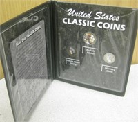 U.S. Colorized Classic Coins in Sleeve