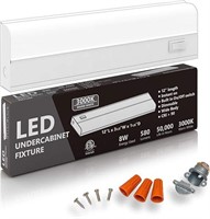 Hardwired LED Under Cabinet Lighting - 8 Watt,