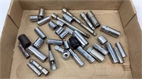 Sockets, various sizes and makers.