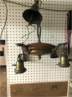 Vintage antique hanging light chandelier