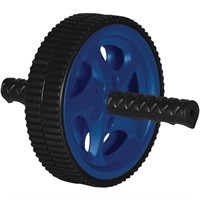 VIVI Life Fitness PF-V8182-BLK Dual Ab Wheel  Blac