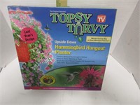 Tipsy Turvy Hummingbird Hangout Planter