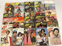 Twenty Five Vintage JET Black Americana Magazines