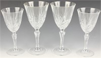 4 MID-20TH CENTURY L.E. SMITH GLASS DRINKWARE
