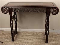 CHINESE CARVED WOODEN ALTAR TABLE